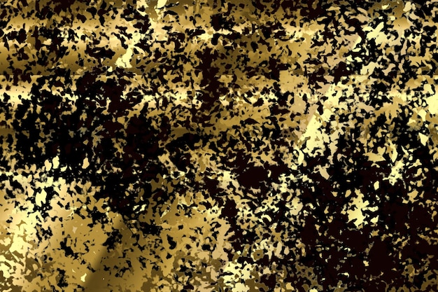 Gouden abstracte zwarte marmering textuur behang Goud folie grunge textuur background