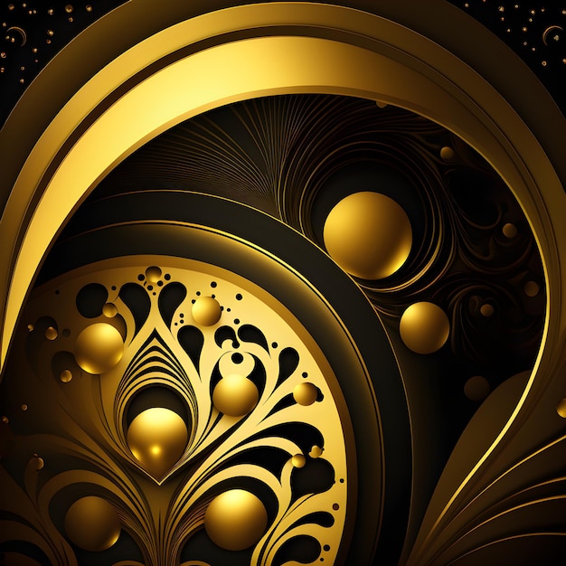 Gouden achtergrond, glanzend geel blad goud metall textuur achtergrond