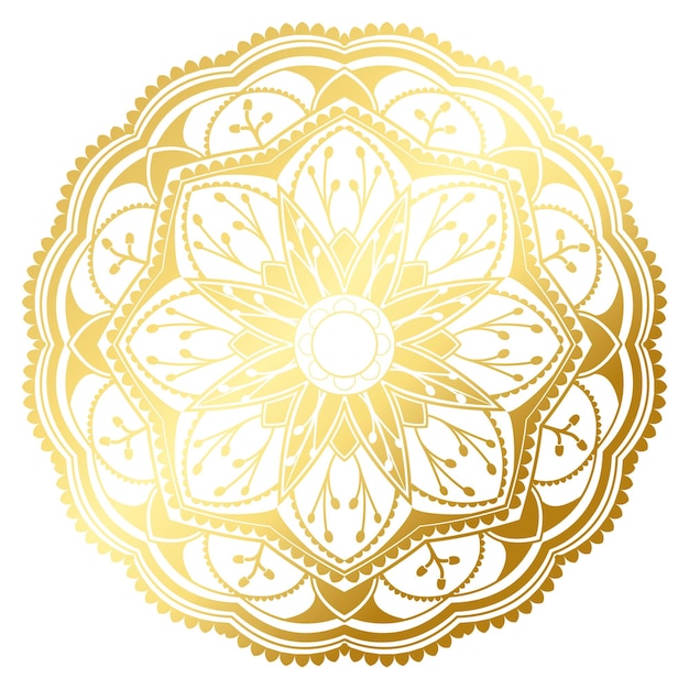 Gouden arabesque patroon ontwerp element doorzichtig png