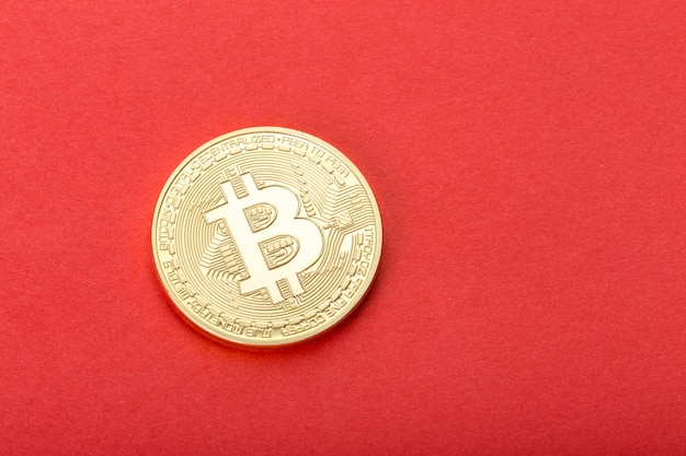 Gouden Bitcoin, echte munt