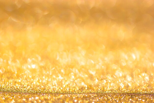 Gouden bokeh achtergrond