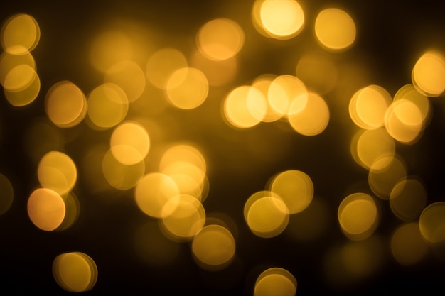 Gouden bokeh achtergrond