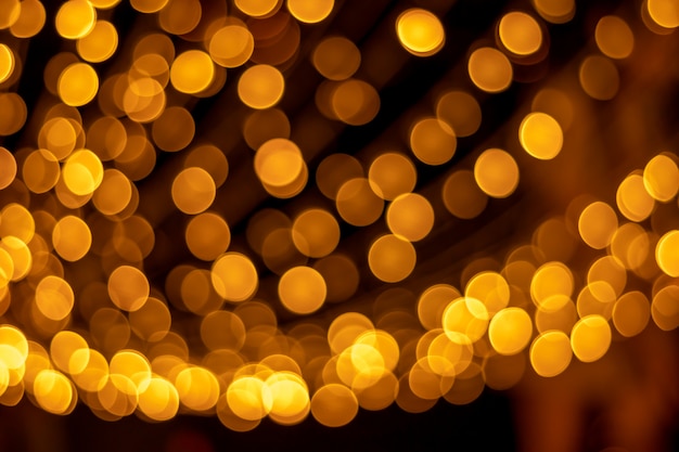 Gouden bokeh texturen en reflecties