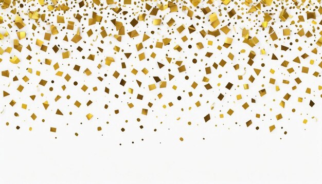 Foto gouden confetti achtergrond