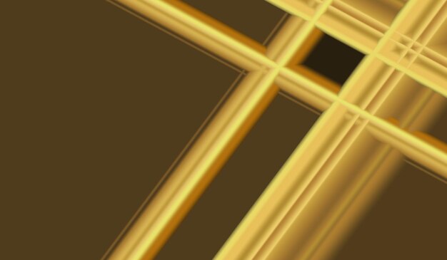 Gouden geometrie abstracte achtergrond