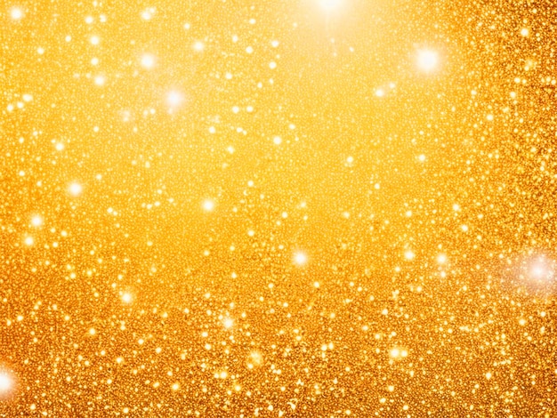 Gouden glitterlicht Gouden abstracte achtergrond met vervaagde bokeh afbeelding downloaden