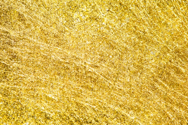 Foto gouden gloeidraad abstracte achtergrond