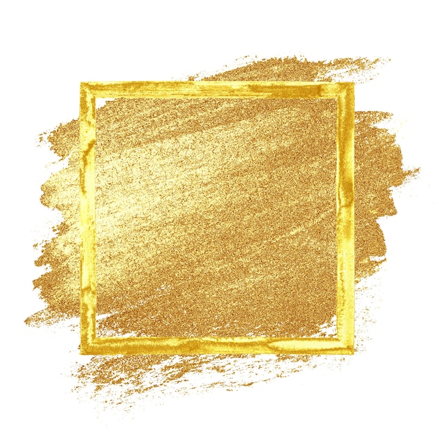 Gouden grunge-frame