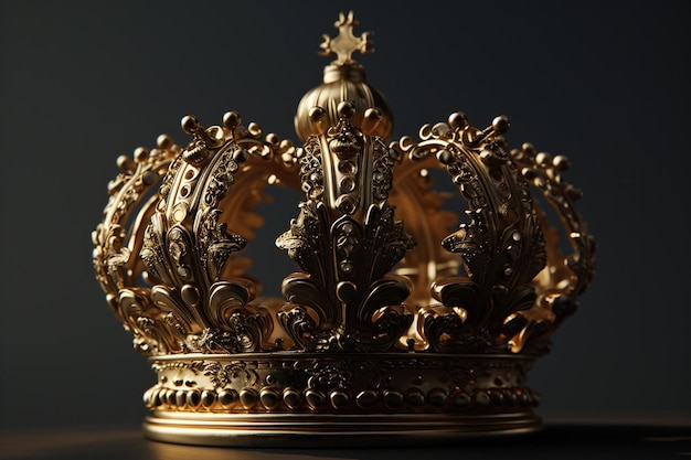 Gouden kroon d monarch, koning en tsaar symbool