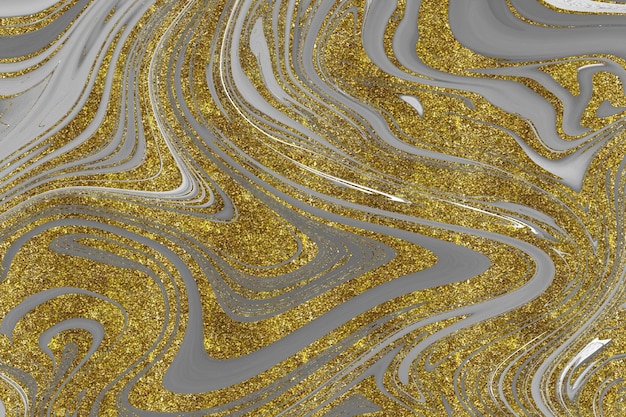 Gouden marmeren abstracte achtergrond