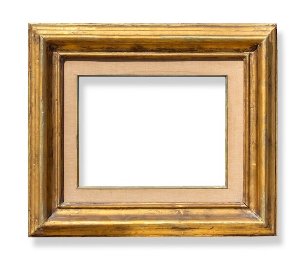 Gouden oude grunge frame