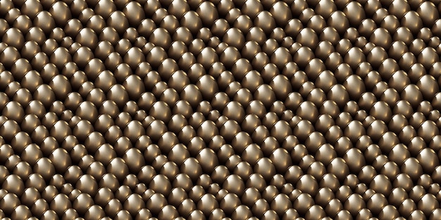Gouden paaseieren textuur achtergrond 3d illustratie