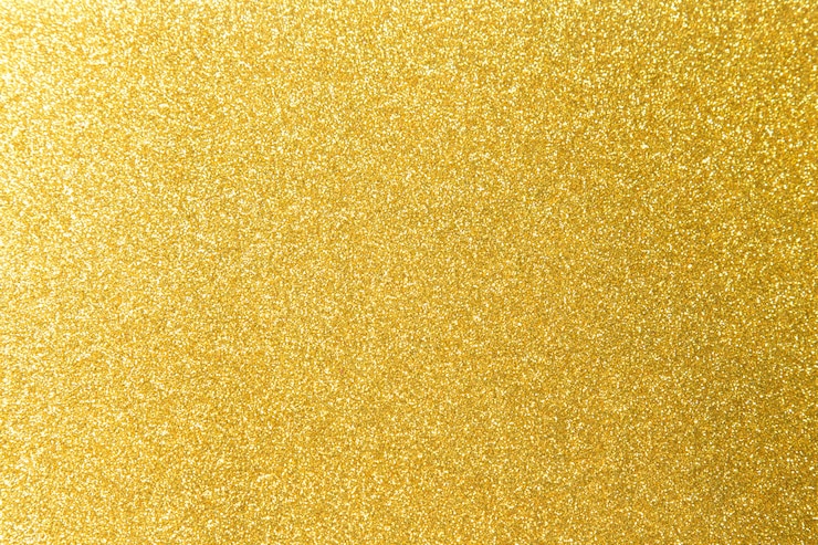Foto gouden schitter glanzende textuurachtergrond voor kerstmis, vieringsconcept.