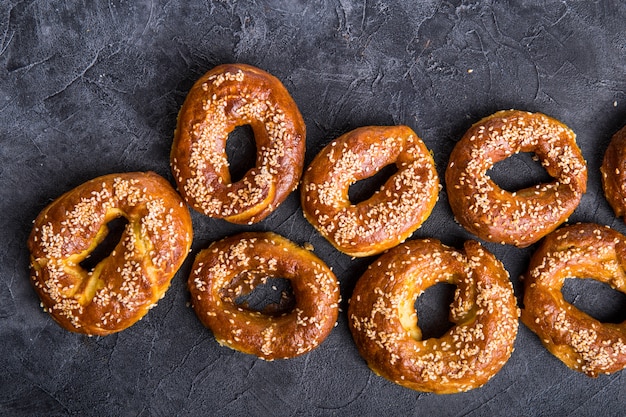 gouden sesam bagels