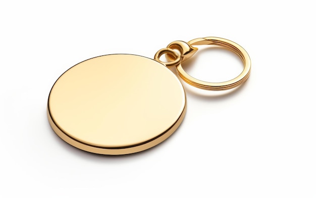 Gouden sleutelhanger