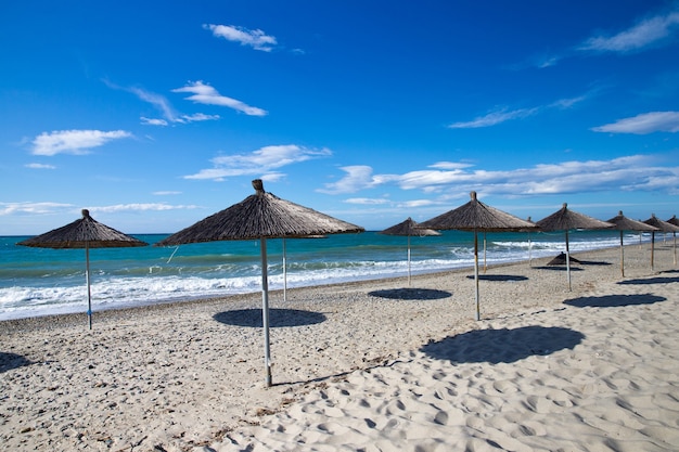 Gouden strand aan de Griekenland