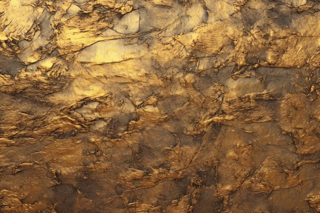 Gouden textuur van natuurlijke stenen muur abstracte achtergrond voor ontwerp