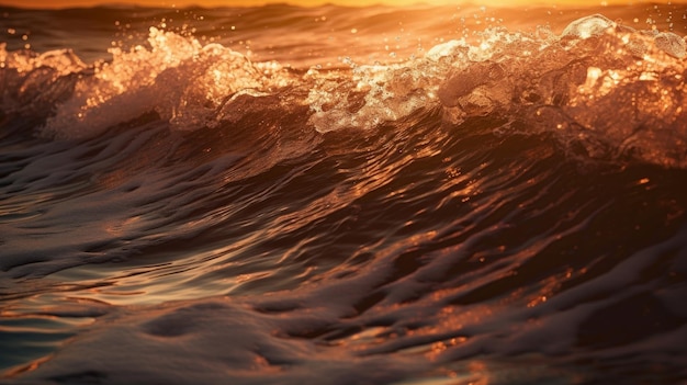 Gouden Uur Oceaangolven