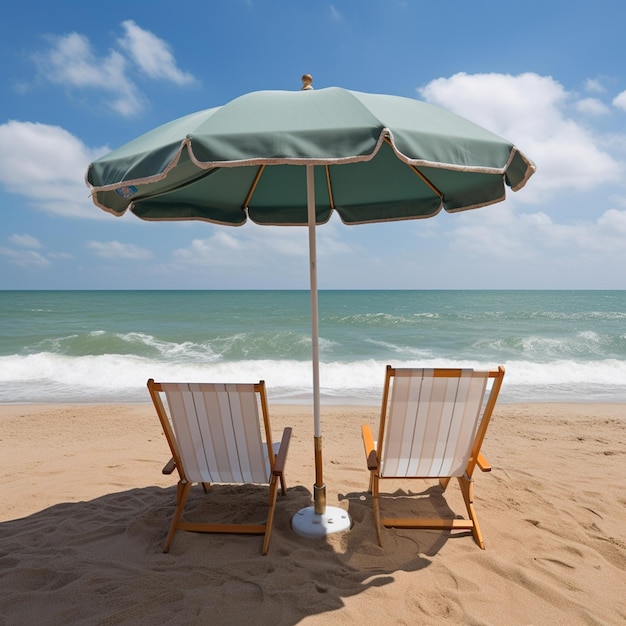 Gouden uur op het strand, zon en zand