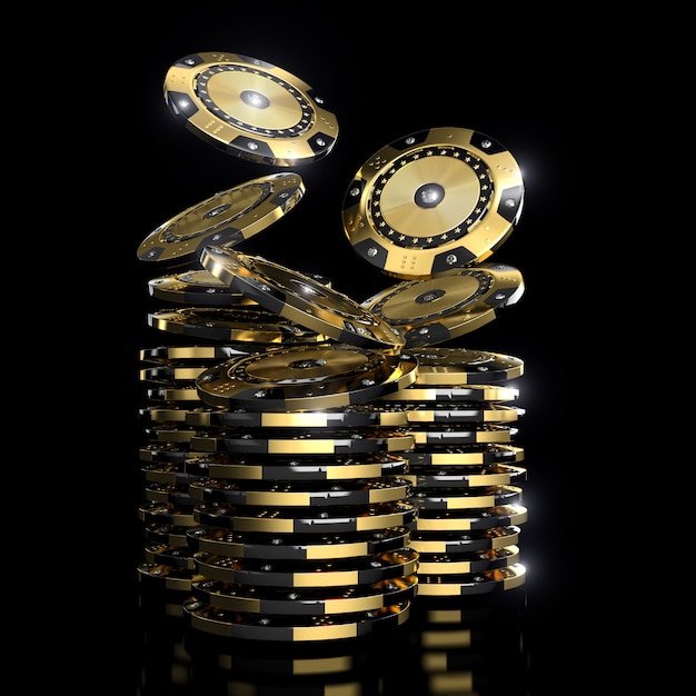 Gouden vip casinofiches