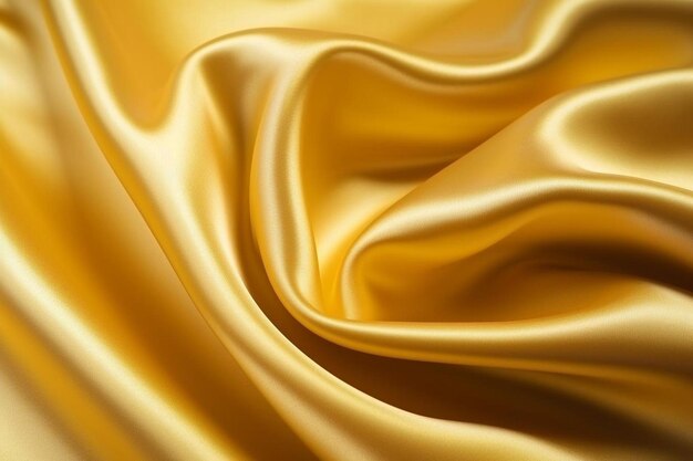 gouden zijde is een mooi abstract patroon dat goud is en een gouden achtergrond heeft