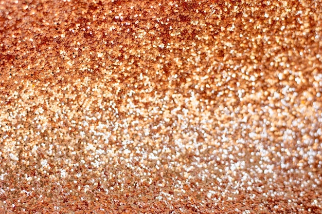 Gouden zilver glitter bokeh wazig abstracte achtergrond overlay