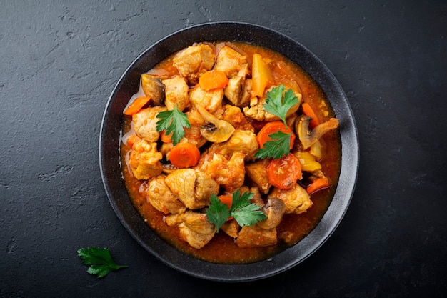 Goulash traditional Hungarian dish