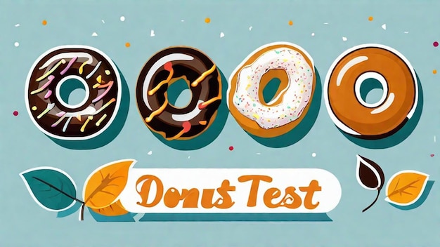 Photo gourmet donuts taste test