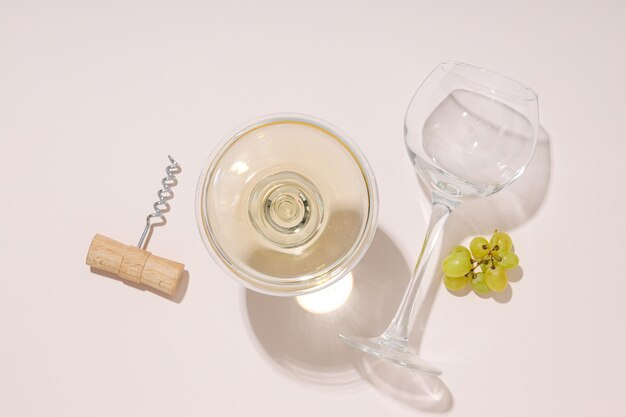 Photo gourmet drink concept delicious alcohol drink wine