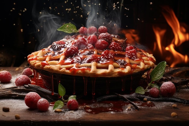 Gourmet Gastronomy Immersive Pie Imagery pie picture photography