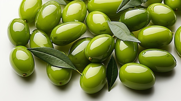 Гурманская доброта Зелёные оливки, купающиеся в Ой