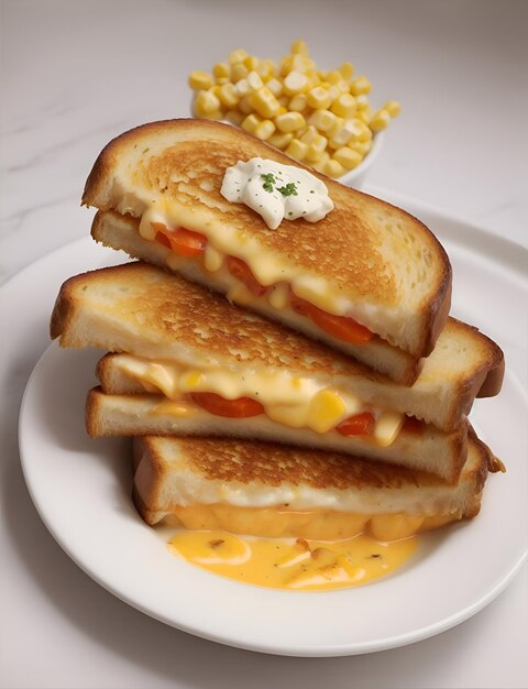 Gourmet Grilled Cheese 클래식 AI 생성을 더욱 향상시키세요