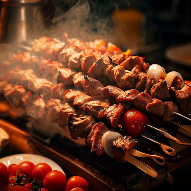 Gourmet Shish Kebab with a hint of spice