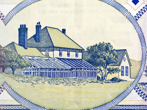 Governor's home from Falkland Islands money pound