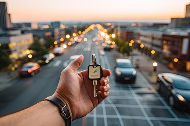 Photo gps tracker on keys