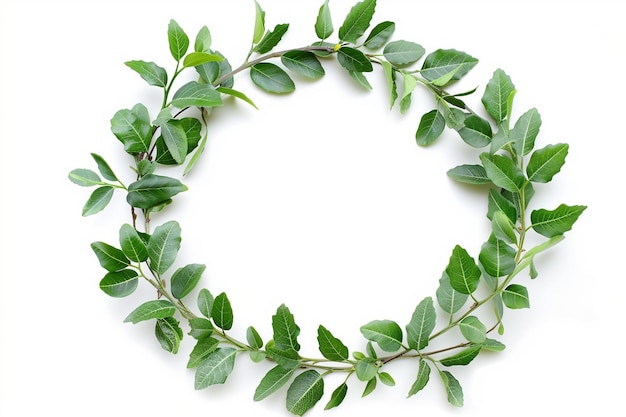 Photo graceful laurel wreath