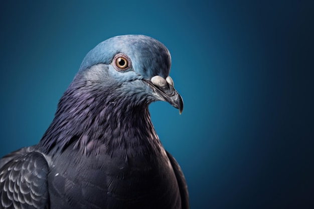 Graceful Pigeon bird Generate Ai