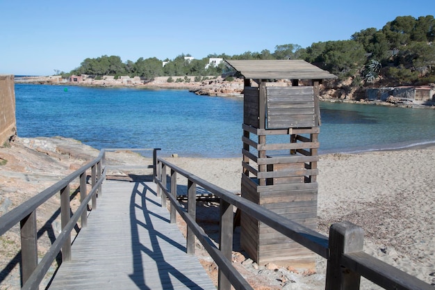 Foto gracio cove beach ibiza spagna