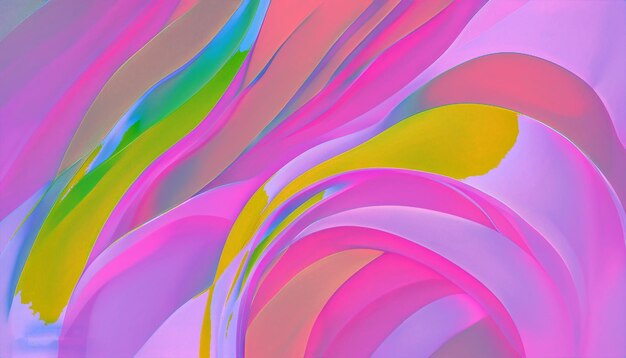 Gradient abstract colorful shapes background