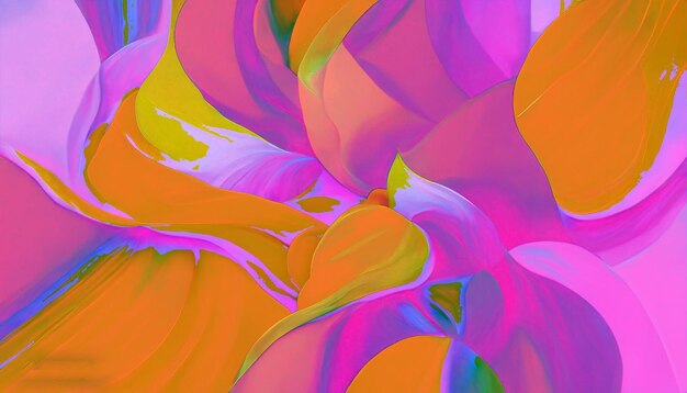 Gradient abstract colorful shapes background