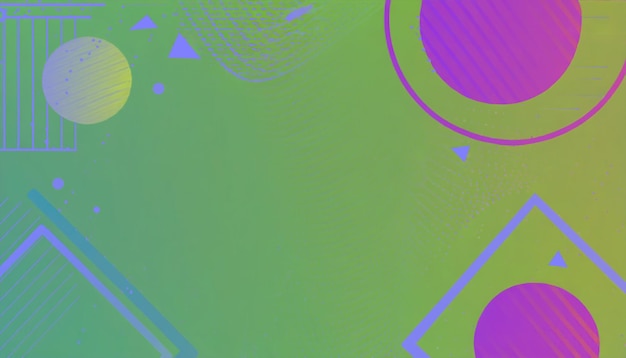 gradient abstract geometric background