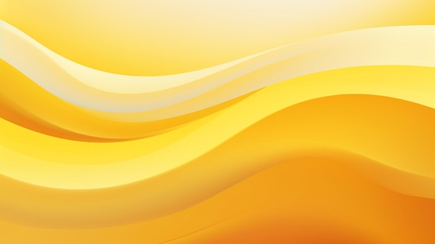 Gradient abstract light and yellow space wave background