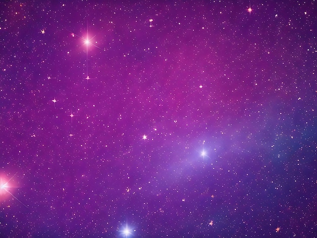 グラデーションの抽象的な宇宙星星座の背景