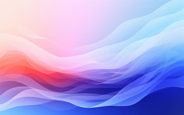 Gradient abstract style wireframe background