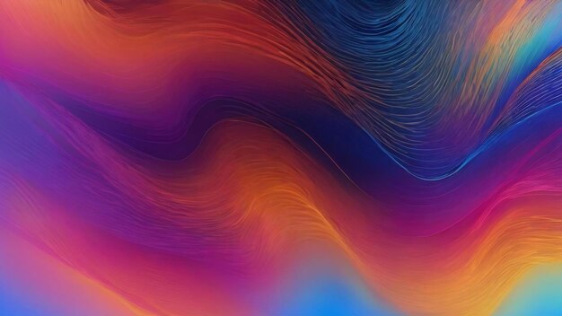 Gradient abstract style wireframe background