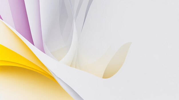 Gradient abstract white background