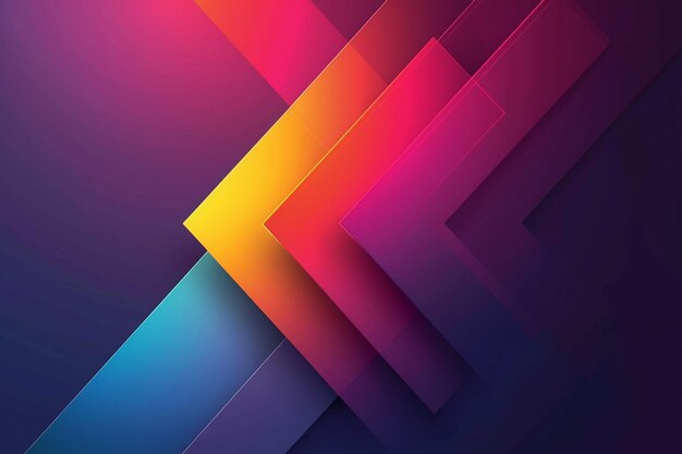 Gradient arrows design