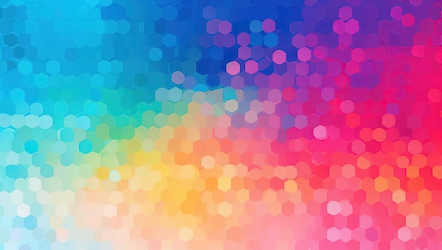 Foto uno sfondo sfumato di colore con effetto sfocato