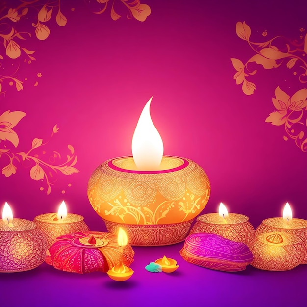 gradient background for diwali celebration Generative by Ai