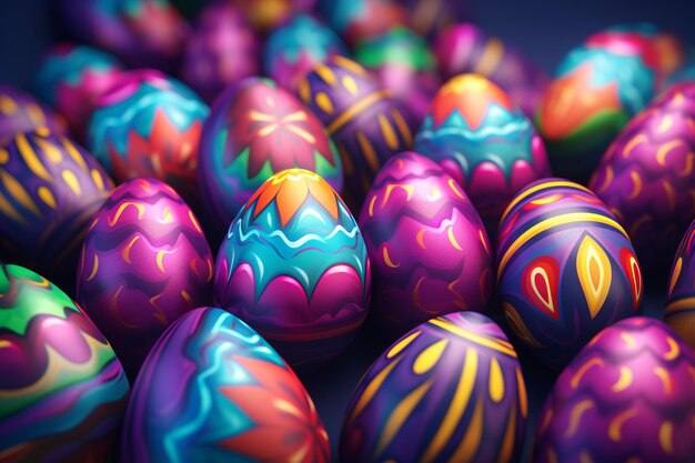 Photo gradient background for easter holiday